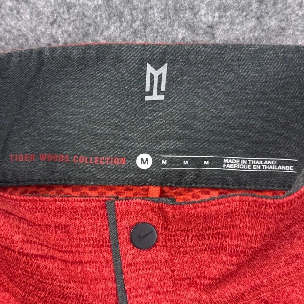 Nike Houston Cougars Pullover Tiger Woods Space Dye Dri-FIT Quarter Snap Mens M
